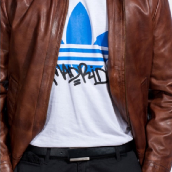 Men’s Airborne leather jacket - Picture 15 of 16